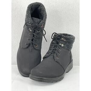 Toe Warmers Black Trek Canadian Made Waterproof Boots Wool Lined Warmth  8N